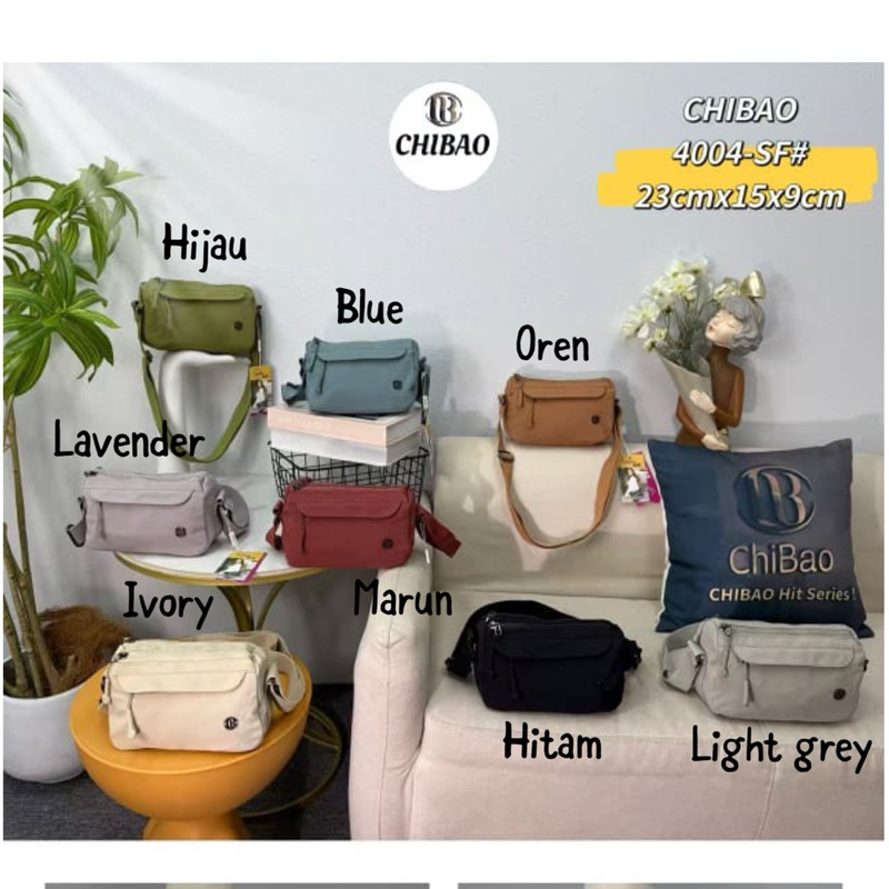 CB4004-SF TAS SELEMPANG WANITA IMPORT CHIBAO