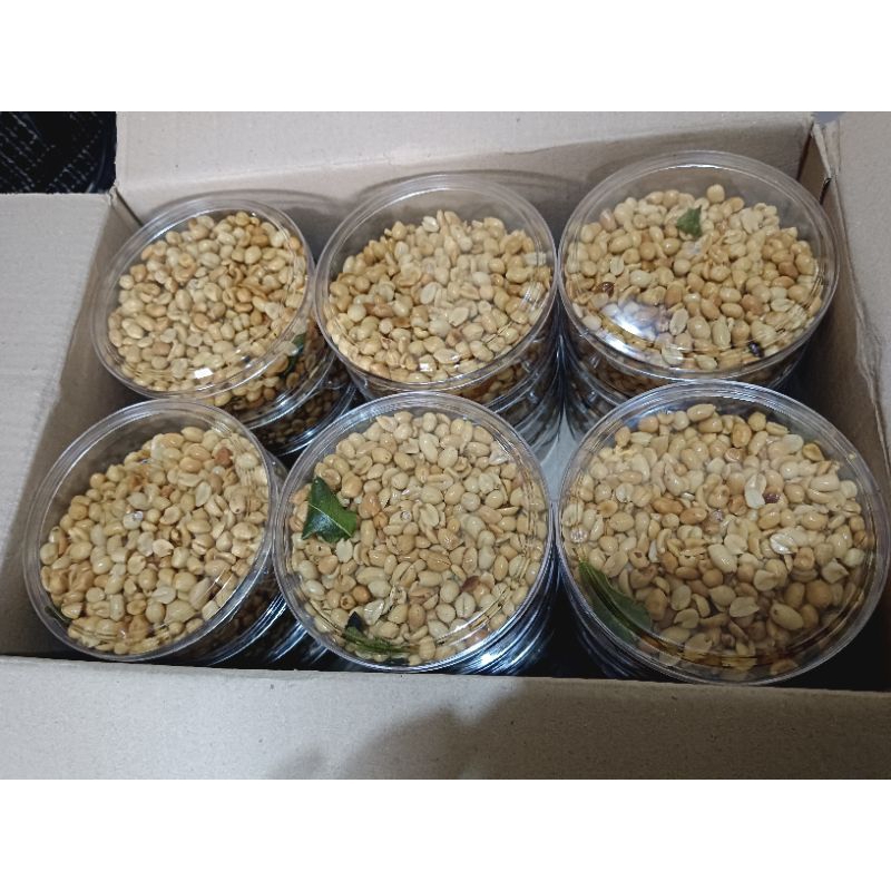 

Kacang Bawang Renyah Gurih toples isi 250gr