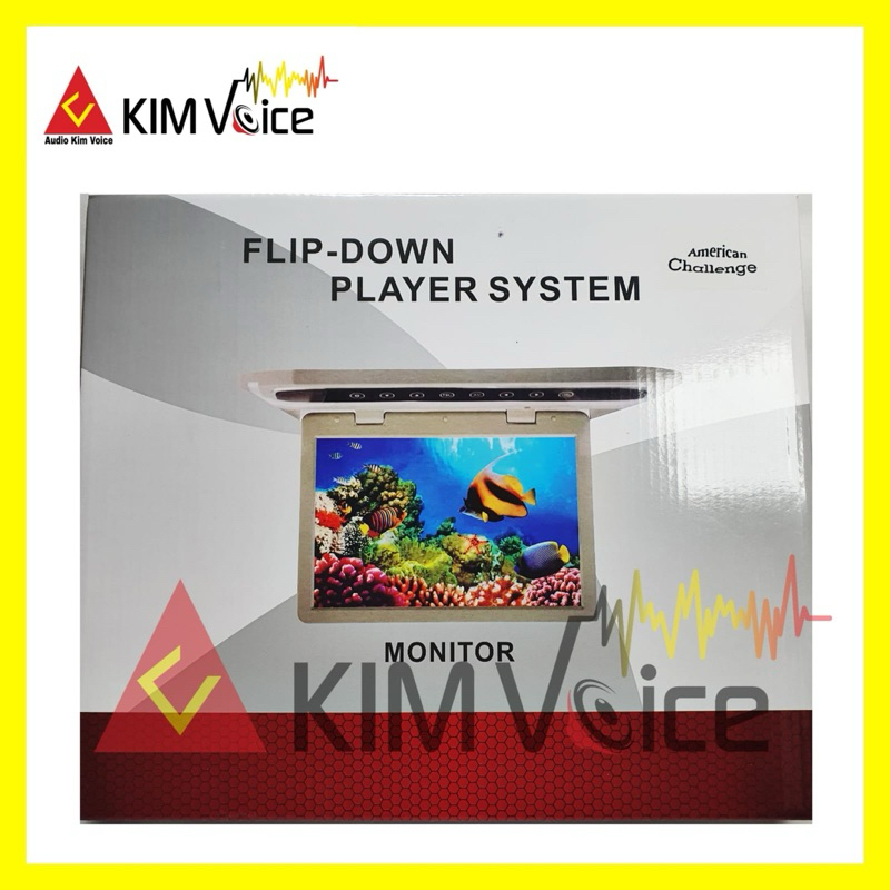 Promo TV Plafon Mobil American Challenge 10inch 13inch Termurah