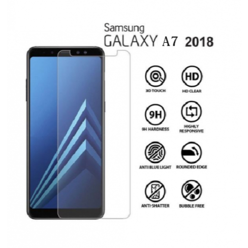 K-BOX Anti gores KACA ( Bening ) SAMSUNG Galaxy A7 2018 / A6+ / A8+ / J8 / J4+ / J6+ Tempred Glass S