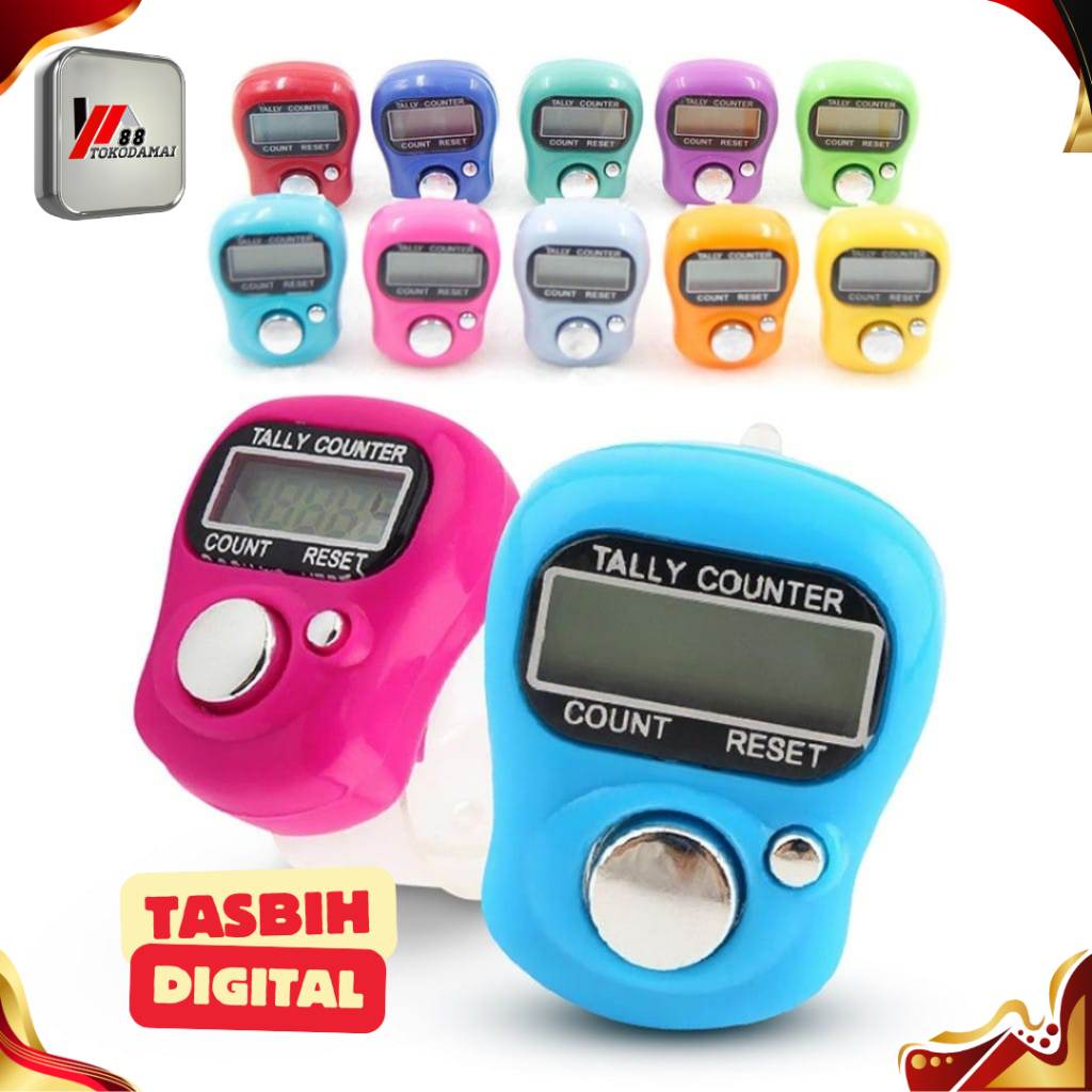 TASBIH DIGITAL MINI IMPORT MURAH BERKUALITAS MODEL LAMA TAPI TERBAIK