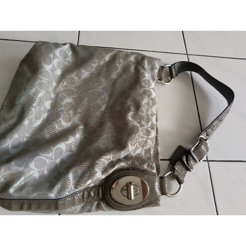 Tas Bahu Kulit/ Shoulder Bag Coach Ori