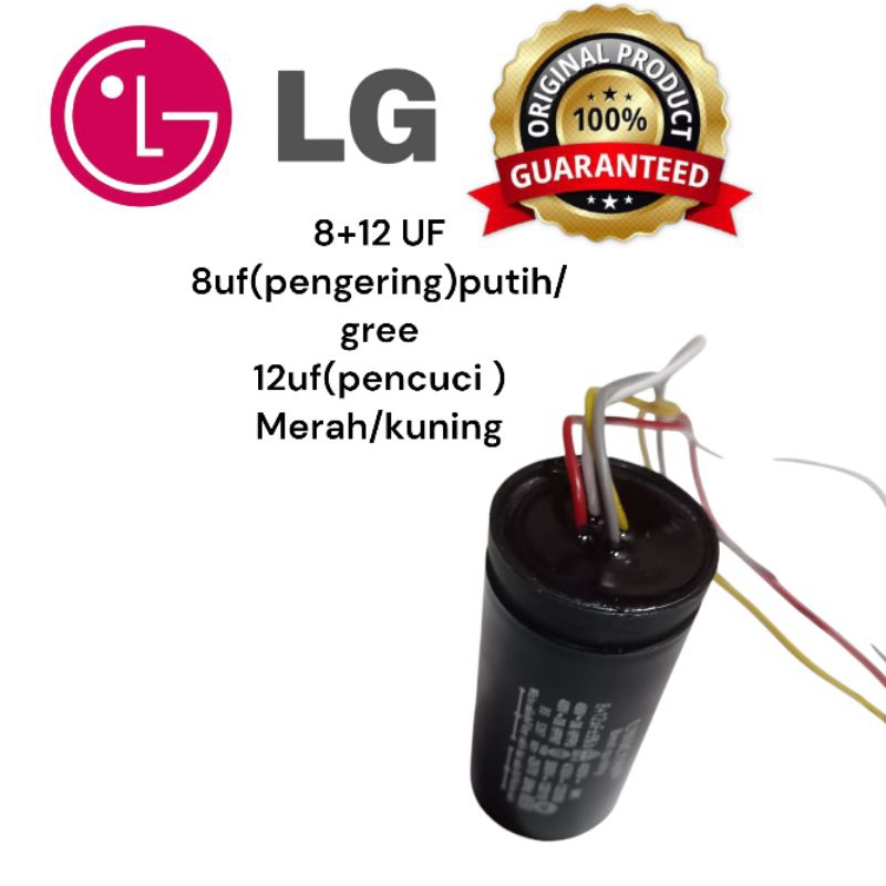 KAPASITOR CAPASITOR MESIN CUCI 2 TABUNG LG