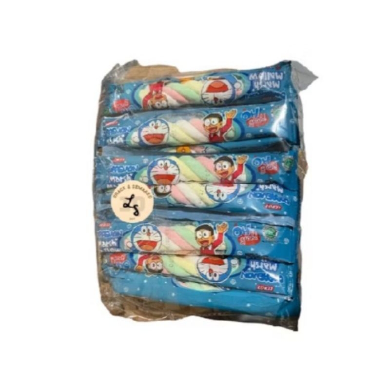 

Permen Marshmellow Doraemon 1 pack isi 10pcs | Marshmellow warna warni permen manis | Jajanan anak cemilan ringan | READYSTOCK | a2putmah_official.store