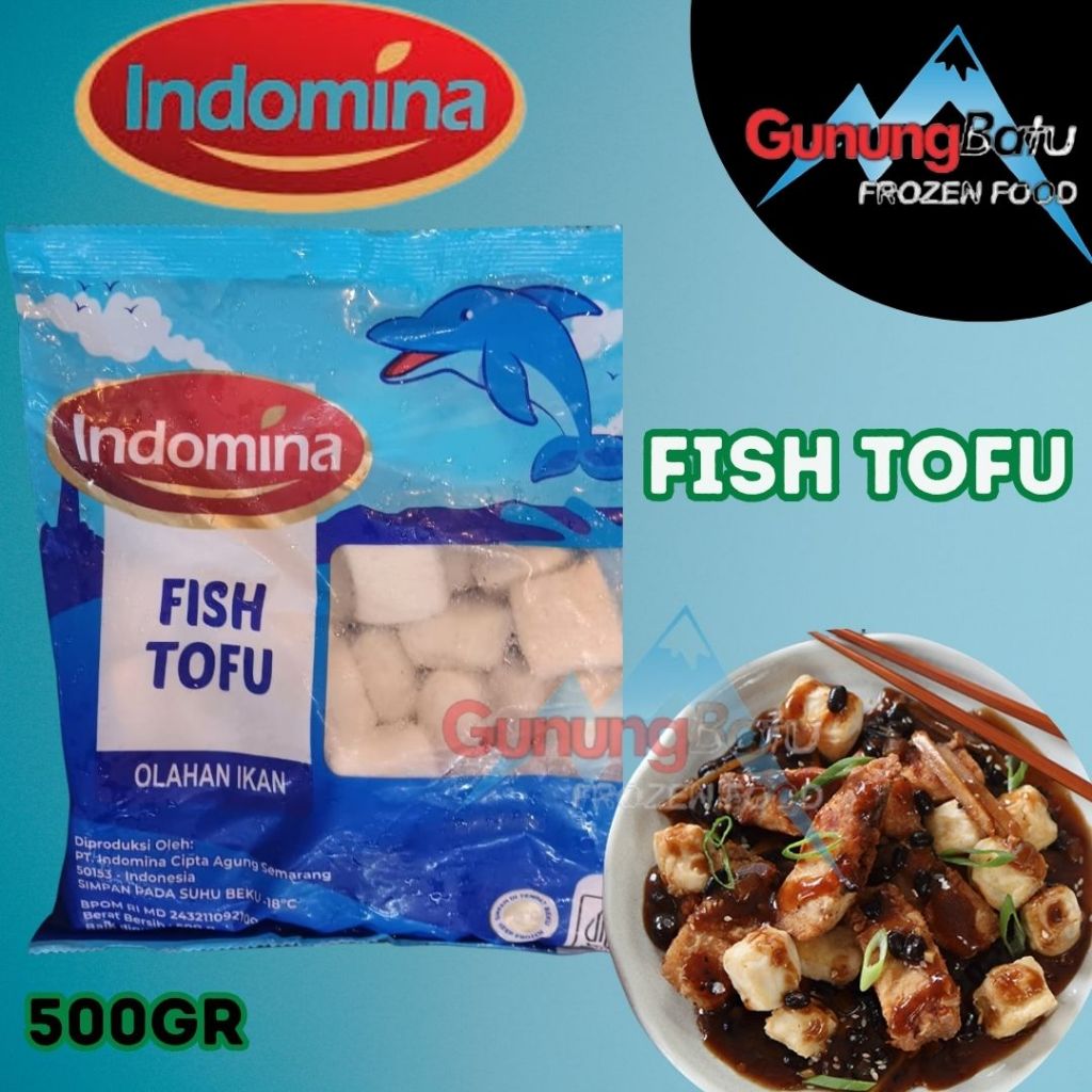 

INDOMINA FISH TOFU (IKAN OLAHAN) 500GR