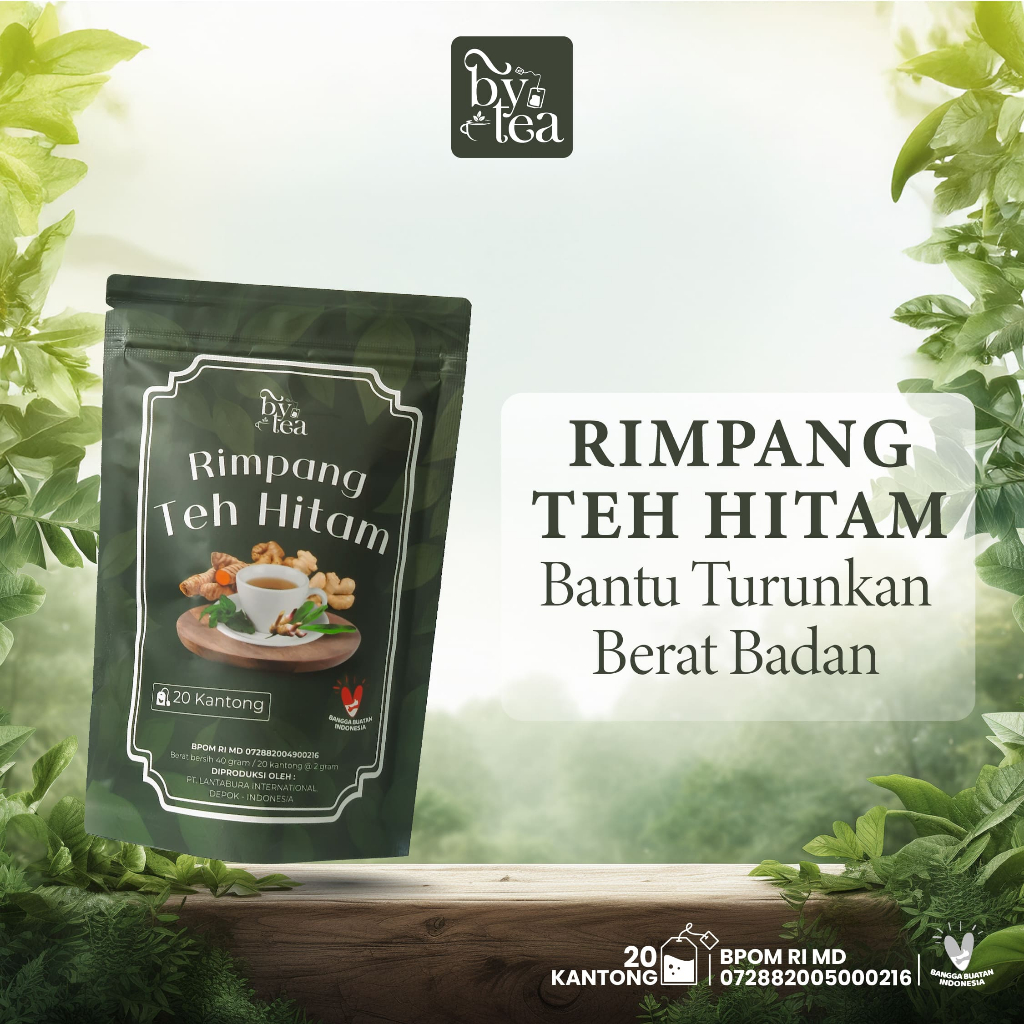 

BYTEA – Rimpang Teh Hitam Solusi Sehat dan Langsing dengan Herbal 40gr