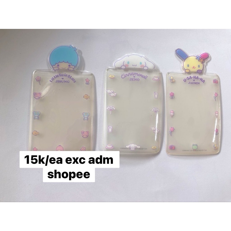 READY STOCK CAHOL SELEEVE CARD SANRIO NCT