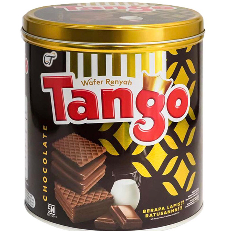 

TANGO WAFER COKELAT VANILLA KALENG / BISKUIT WAFER TANGGO KALENG