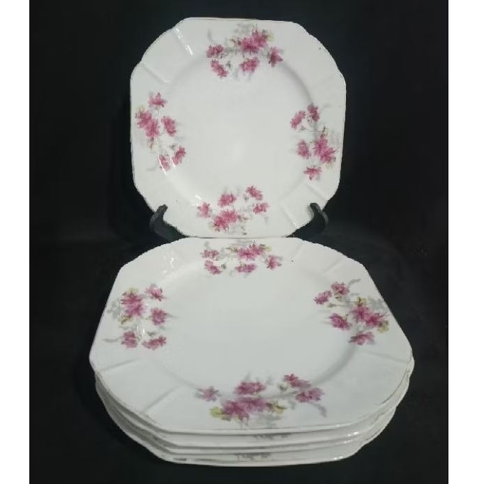 Piring kue segi bunga Seruni d20.5 (5)