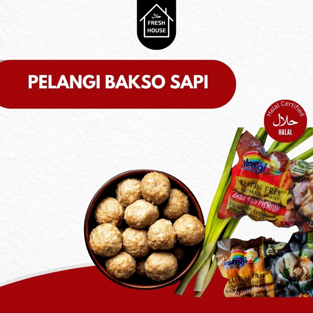 

PELANGI BAKSO SAPI GLUTEN FREE NON MSG HOMEMADE