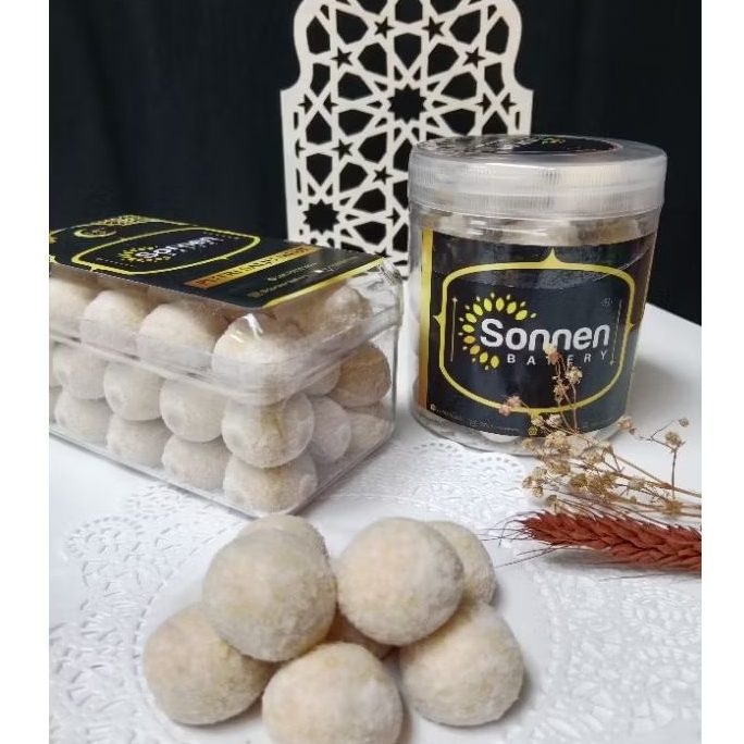 

Kue Kering Putri Salju Mede kemasan jar 600ml