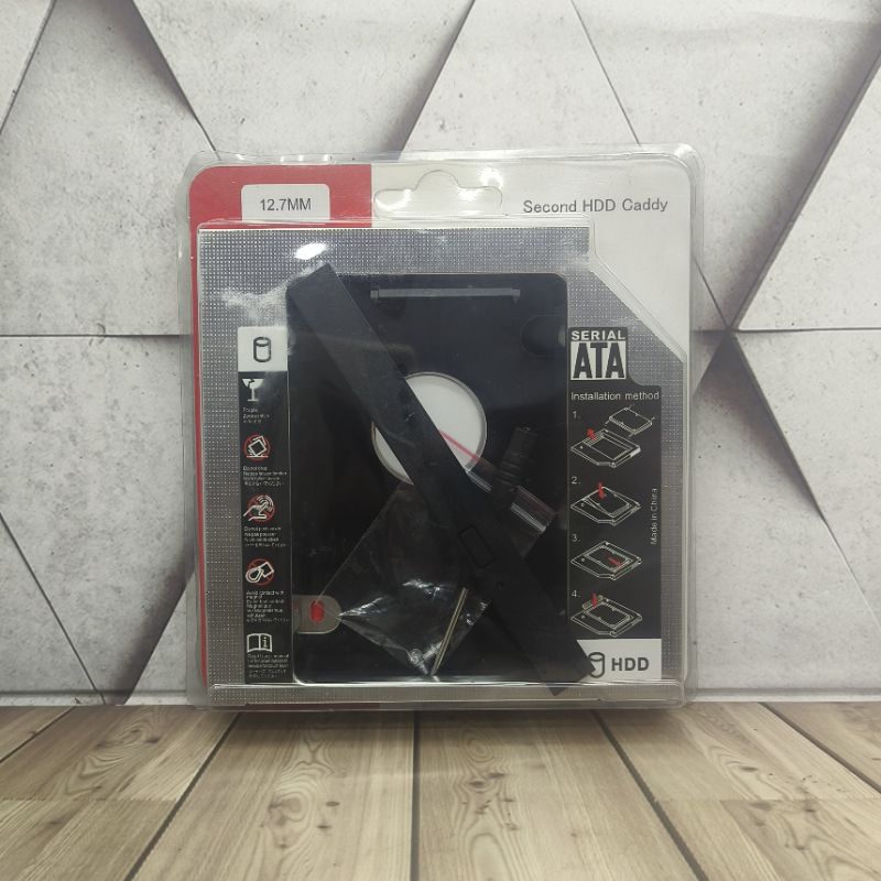HDD CADDY CDROM | Serial ATA Second HDD Caddy | 9.5MM 12.7MM