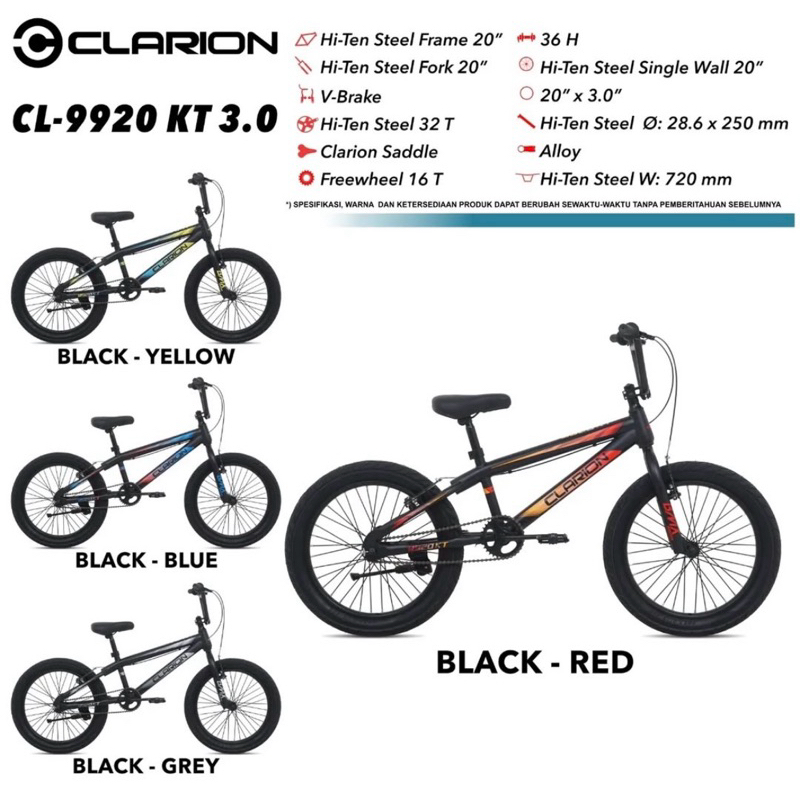 Sepeda BMX UK 20” CLARION