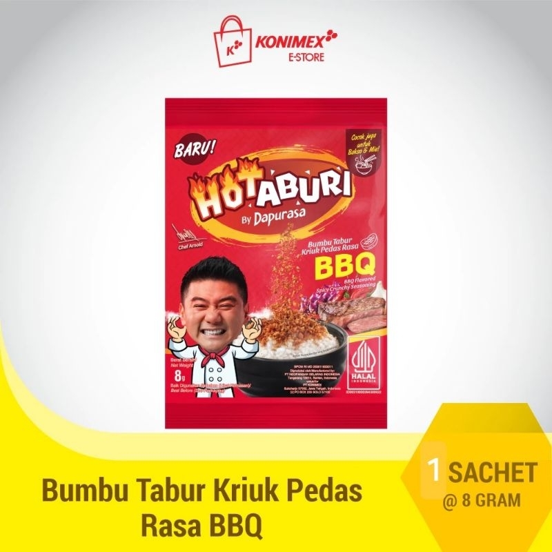 

HOTABURI ala Dapurasa Bumbu Tabur Kriuk Pedas Rasa BBQ