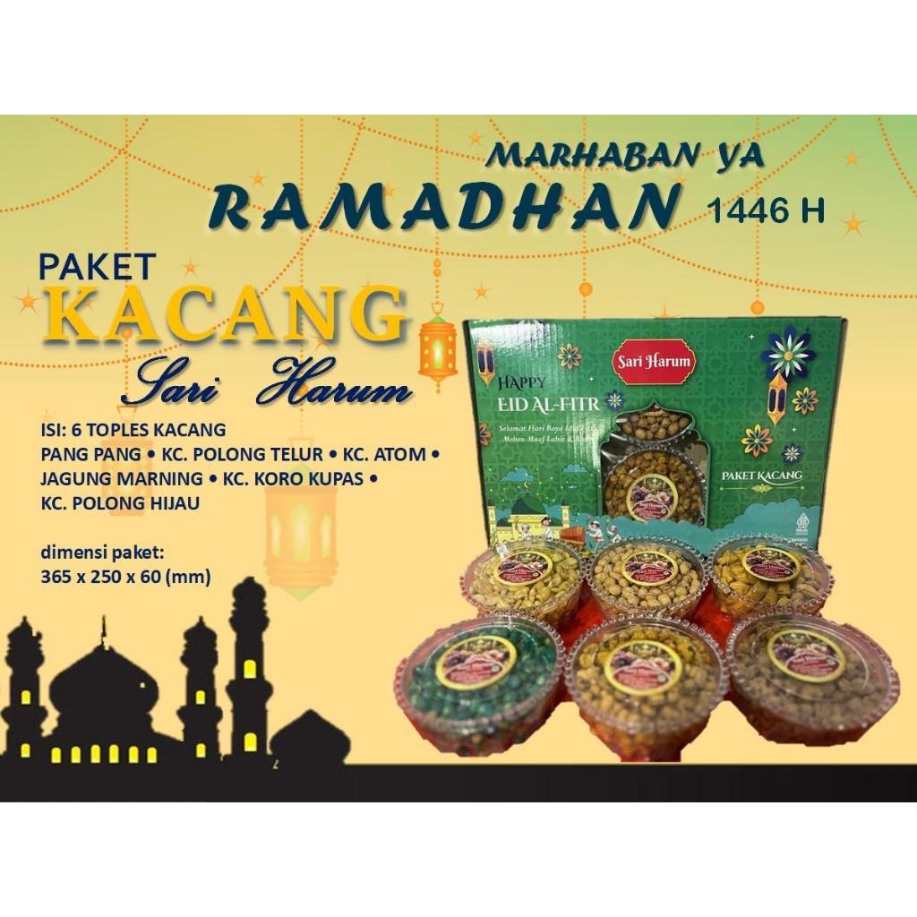 

Paket Kacang Paket Kue 6 Toples dan Paket Sirup