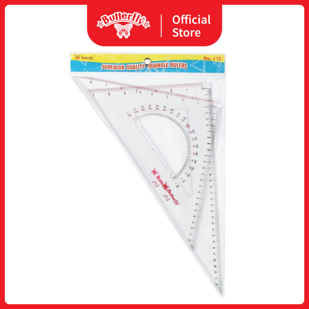 

Butterfly Penggaris Classic Segitiga No. 12 / J-12