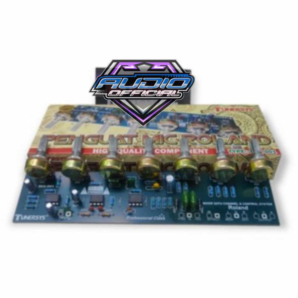 Kit Mixer Mikser ROLAND 7 Potensio Penguat Mic