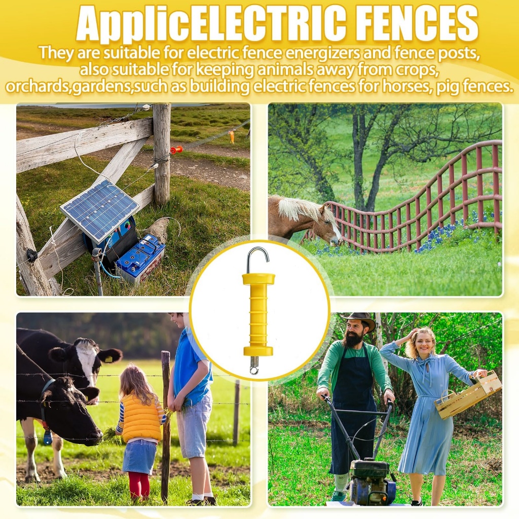 Gate Handle Pegangan Akses Masuk Pagar Listrik Kejut