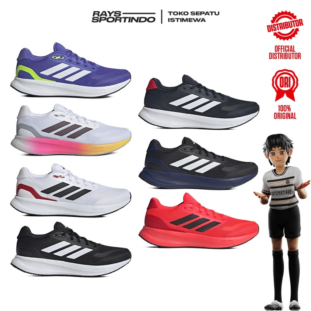 SEPATU RUNNING ADIDAS RUNFALCON 5