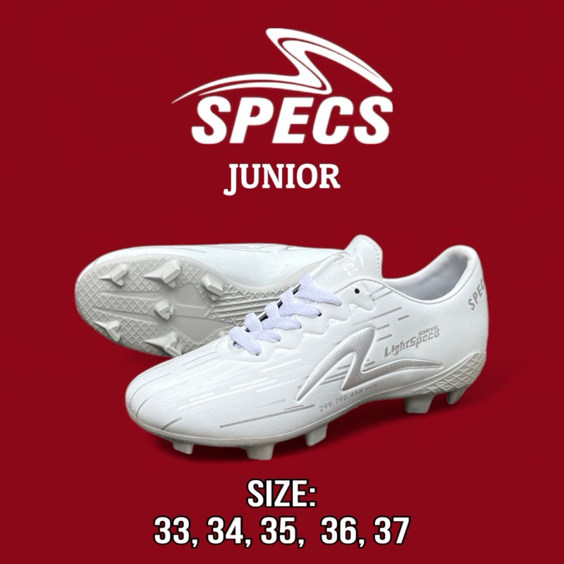 Sepatu Bola Anak Junior Specs Lightspeed Reborn Silver Putih New Premium Best seller grade ori
