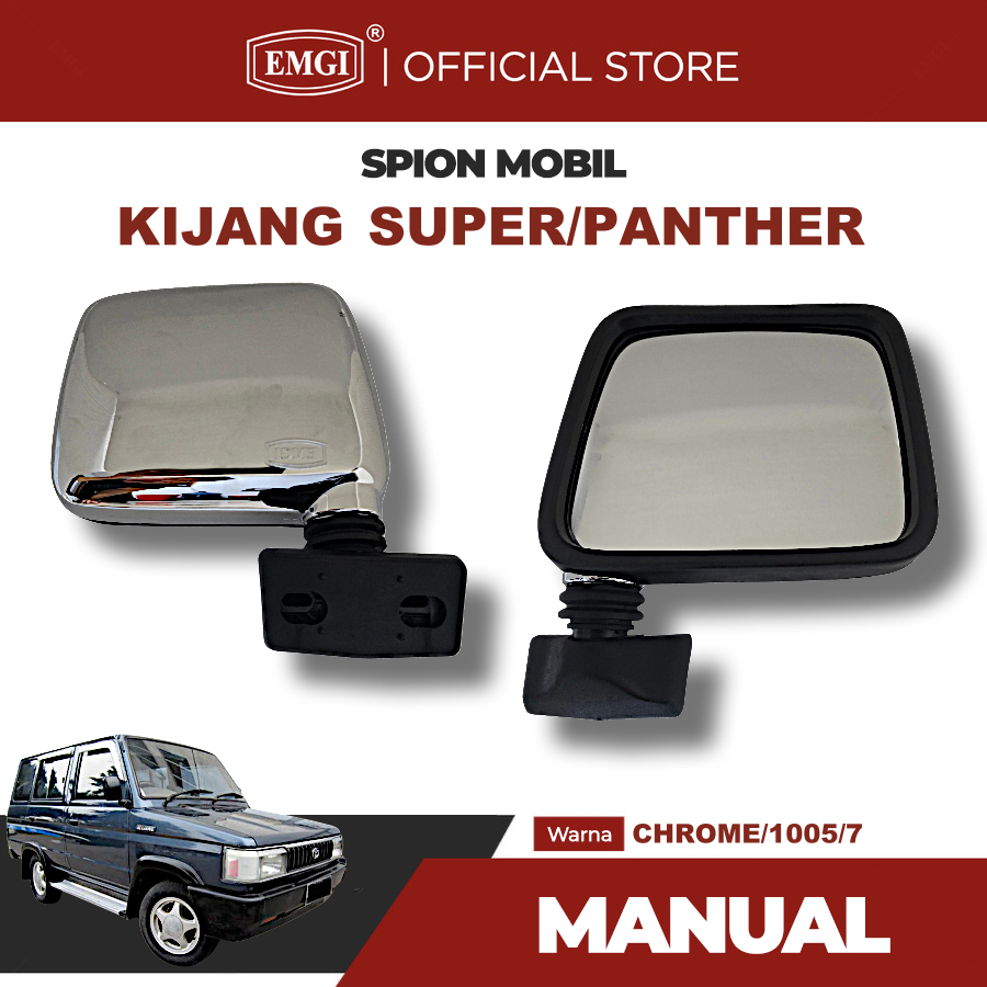 EMGI - Spion Mobil Variasi Kijang Super / Panther - Manual Chrome