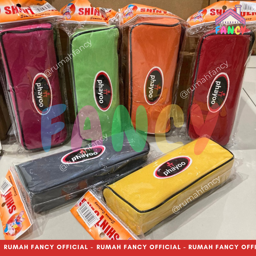

Tempat Pensil / Kotak Pensil Shin Toeng Bahan Kain Resleting ST 310 PHAYOO WARNA-WARNI / Tempat Pensil Wanita Pria Elegan Unik