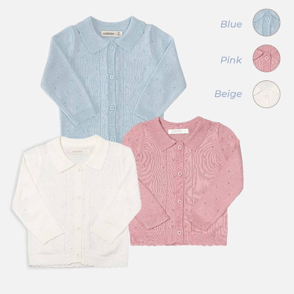 KODE T72B Diane Cardigan  Cardigan  Cardigan Anak  Cardigan Anak Perempuan  Cardigan Rajut  Cardigan