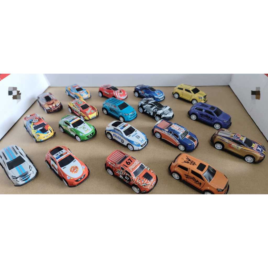 

Ready!! Isi 5Pcs Mobil Mini Mainan Anak AlloyPull BackMetal/Mainan Anak Racing
