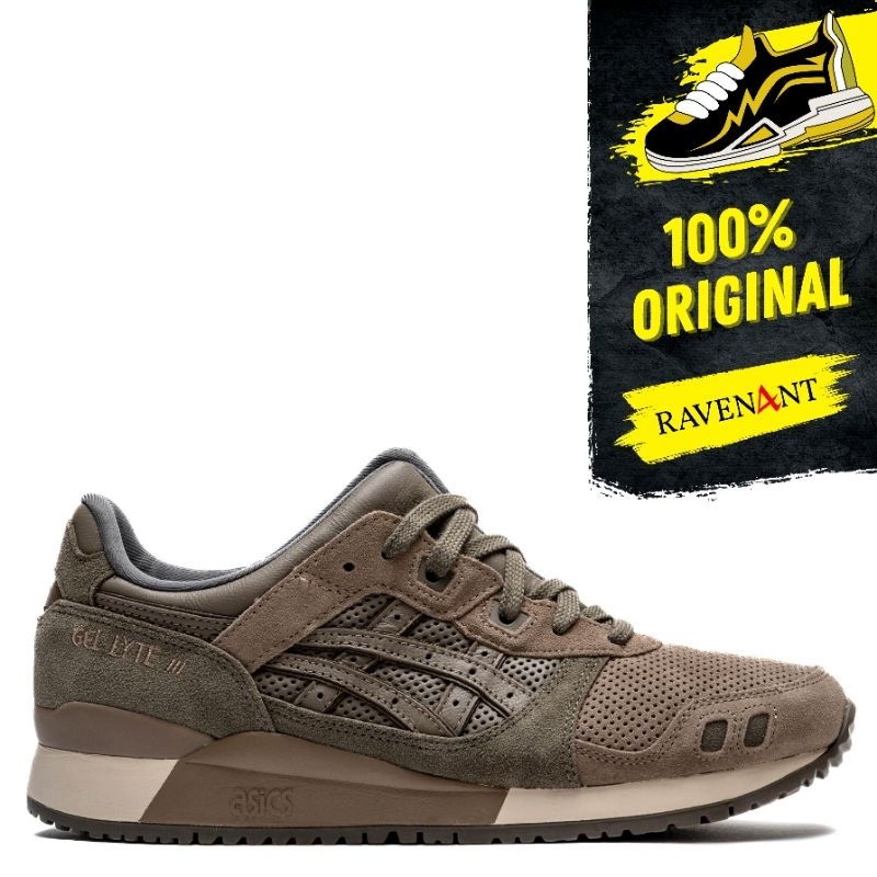 ASICS Gel-Lyte III OG Taupe Grey ORIGINAL - Sepatu Sneakers Pria