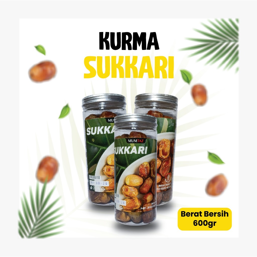 

kurma sukari mumtaz kemasan 600grm