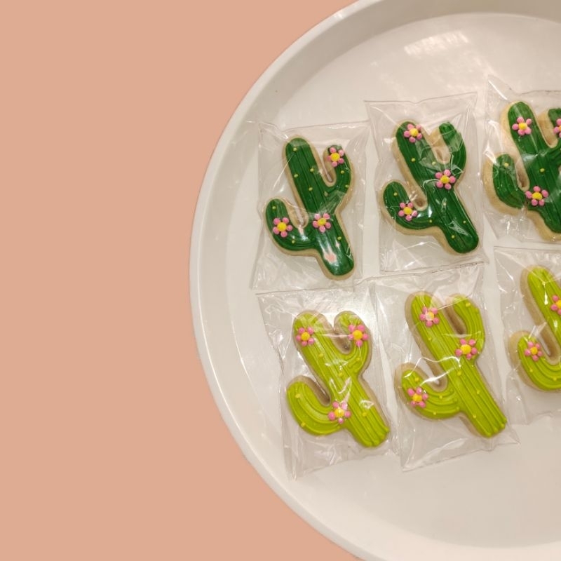 

kaktus cookies, kue kering, cookies, kue lebaran