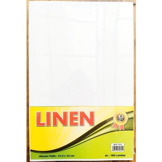 

(25 Pcs) Kertas Linen / Kertas Ijazah / Kertas Sertifikat Putih Berserat dan Tebal Uk Folio