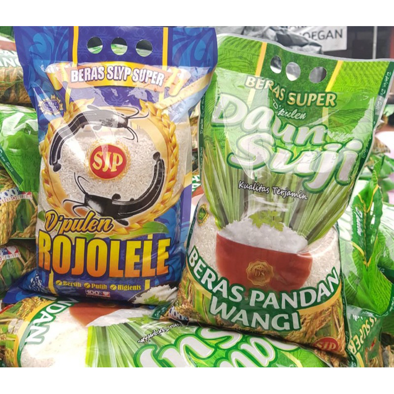 

BERAS PULEN ROJO LELE DAN PANDAN WANGI KEMASAN 5 LITER