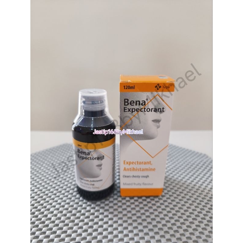 BENA EXPECTORANT 120ML COUGH SYRUP Anak dan Dewasa