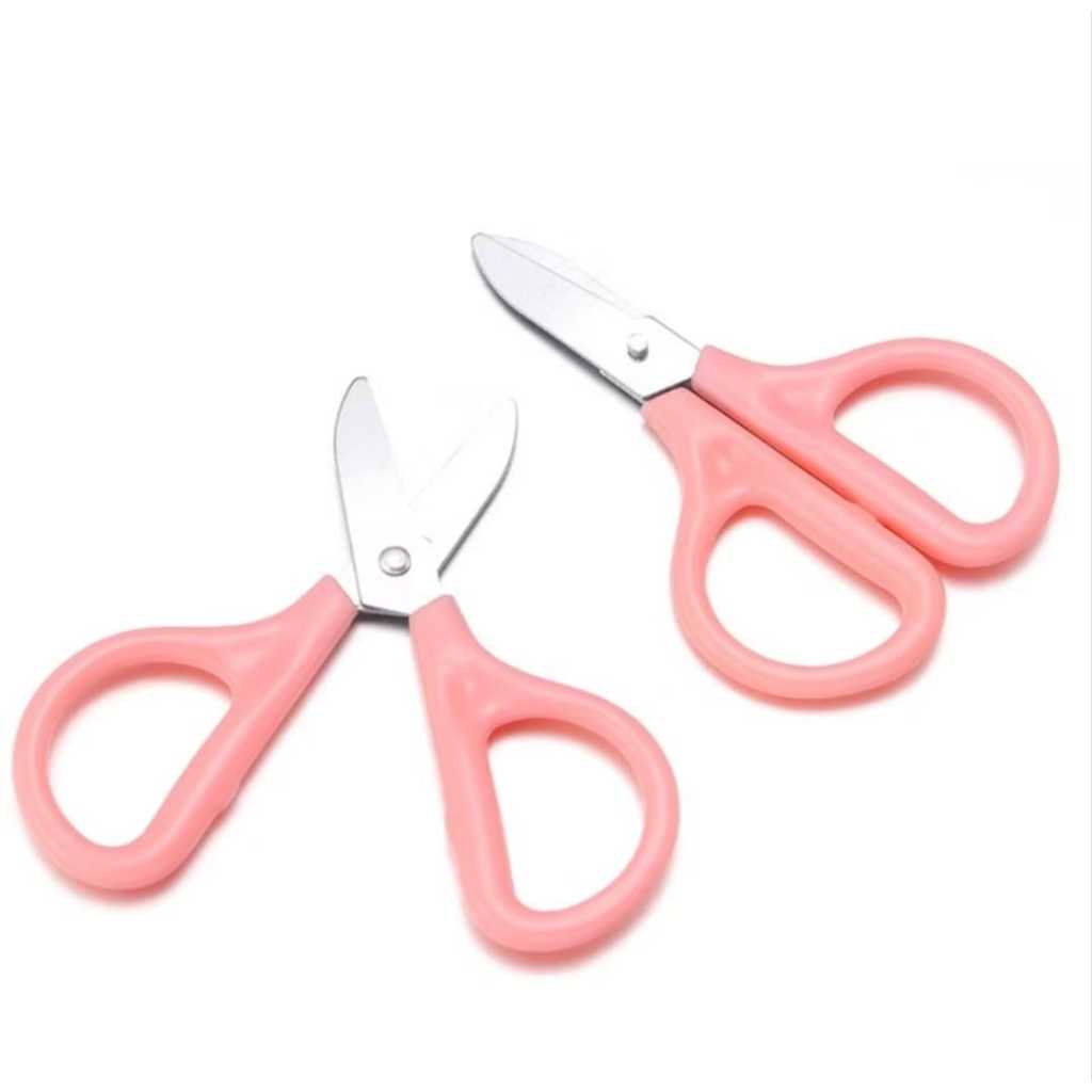 

Gunting Mini Pink/Gunting manik-manik/Stainless Steel Mini Safety Home Safety Pink
