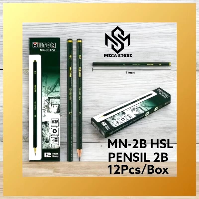 

PENSIL 2B MONTANA MILTON / PENSIL 2B MURAH (12 pcs )