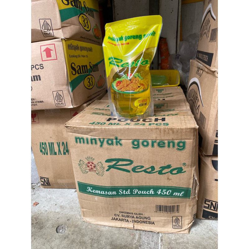 

Minyak Goreng Resto 450ml (1dus)