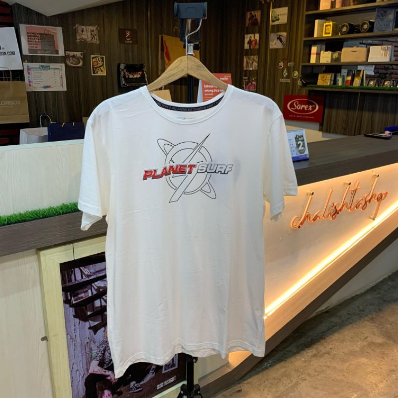 PLANET SURF ORIGINAL Tshirt Kaos Pria Planet surf Men