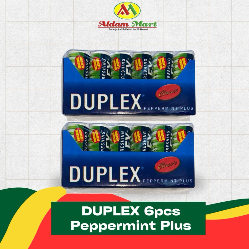 

A.M/ DUPLEX Peppermint Plus 6pcs Original Flavour
