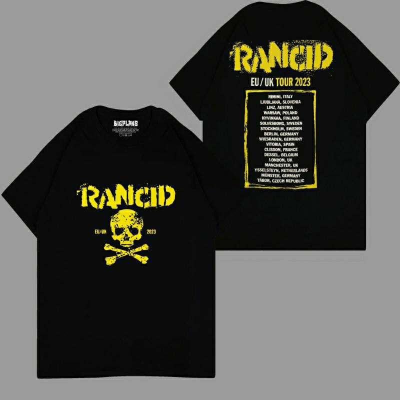 KAOS BAND PUNK RANCID TOUR EROPA 2023