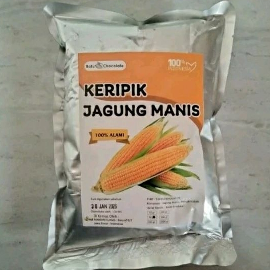

keripik buah jagung manis
