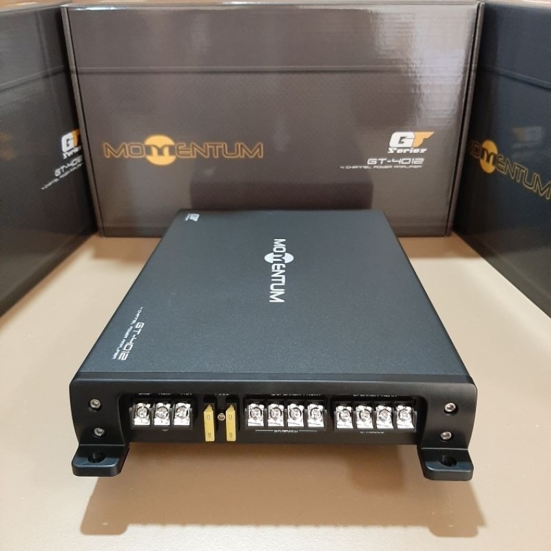 POWER MOMENTUM GT 4012 POWER 4 CHANNEL AMPLIFIER MOBIL MOMENTUM GT 4012
