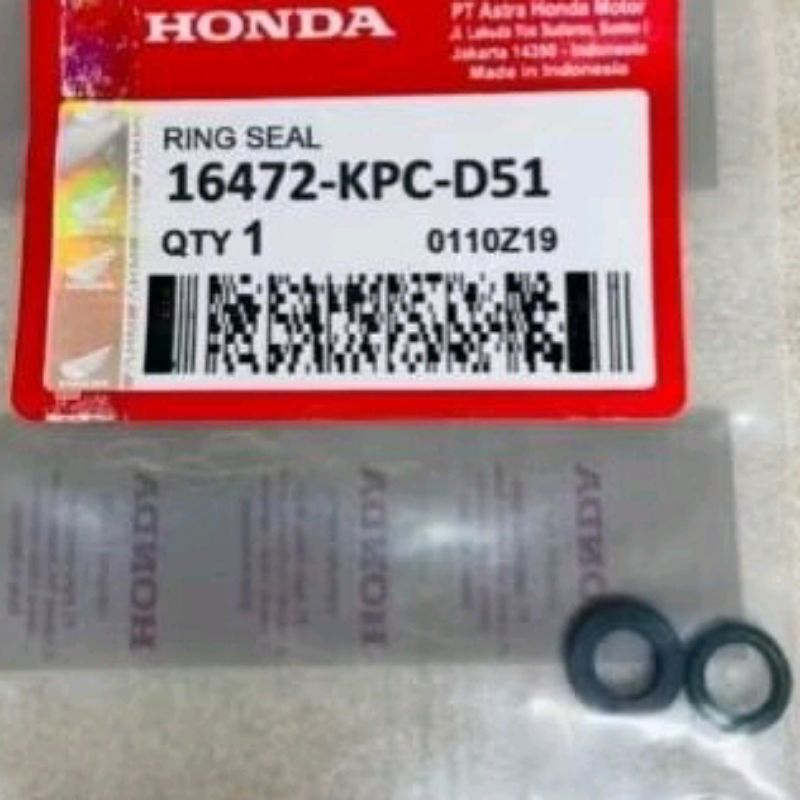 KPC /  Seal Oring Injektor Beat Fi Injeksi AJM