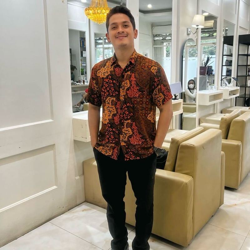 Chillpions Kemeja Batik Pria Rayon