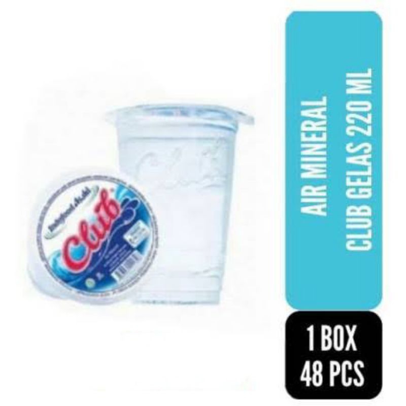 

Club Gelas 220 ml. ECER. Pengiriman INSTANT