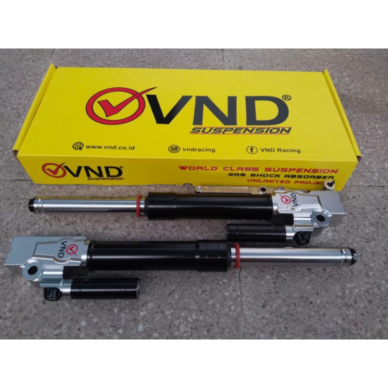 SHOCK DEPAN USD UPSIDE DOWN VND VARIO 125 /150 VARIO 110 BEAT NEW BEAT FI SCOOPY GENIO ORIGINAL VND 