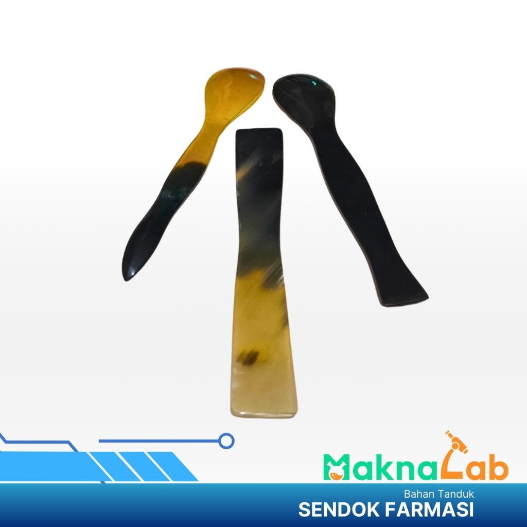 Sendok Farmasi Bahan Tanduk / Sendok Tanduk / Spatel Tanduk / Sendok Spatel Tanduk Farmasi