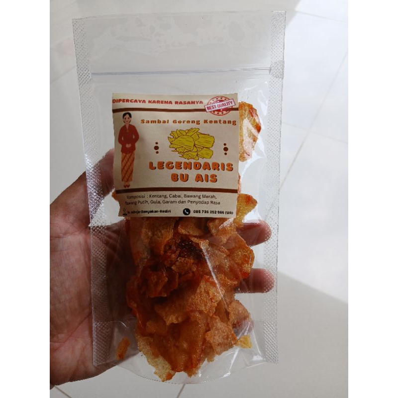 

Sambel Goreng Kentang 70 gram