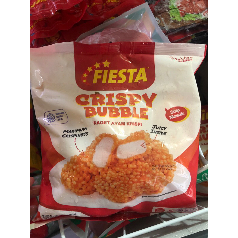 

FIESTA nugget crispy bubble 500gr