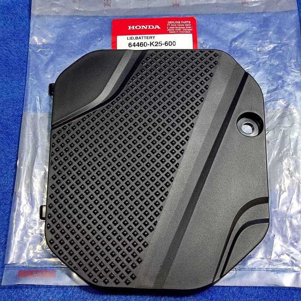 Tutup Aki Original AHM Penutup Aki Beat Fi Penutup Aki Honda Beat Esp Cover Accu Beat fi esp 2015 20